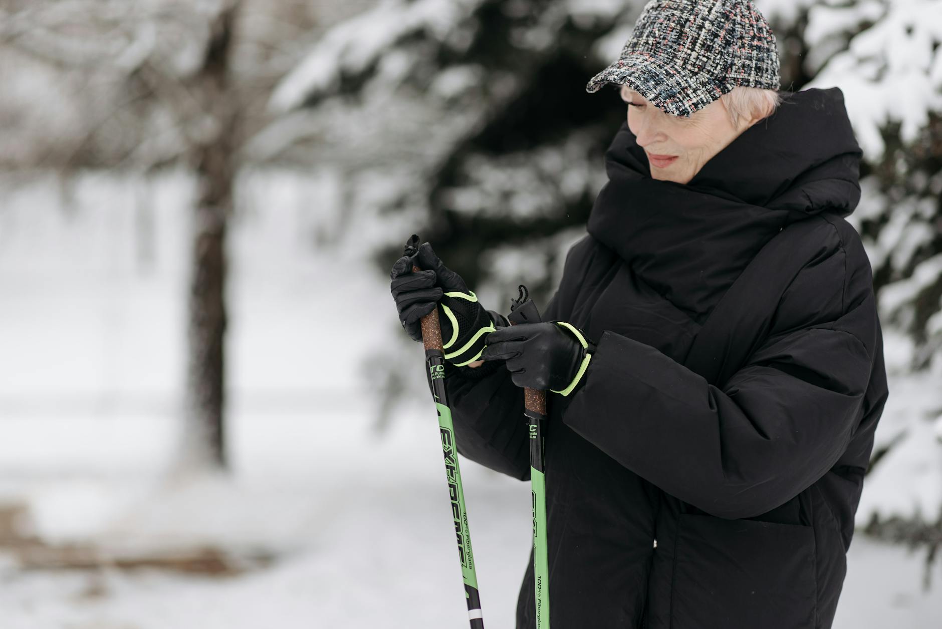 Ścieżka do nordic walking'u w okolicach Raciborza, idealna na weekend 14-15 marca