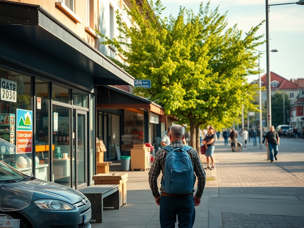 Pracownik szukający oferty pracy w Racibórzu na komputerze - przepis na znalezienie pracy w regionie