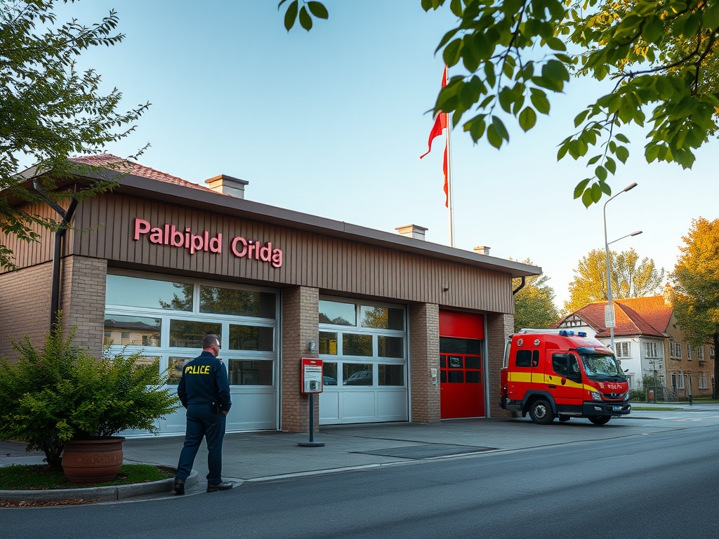 Ulica Ocicka w Raciborzu — miejsce groźnego zdarzenia, które wzbudza obawy o bezpieczeństwo publiczne