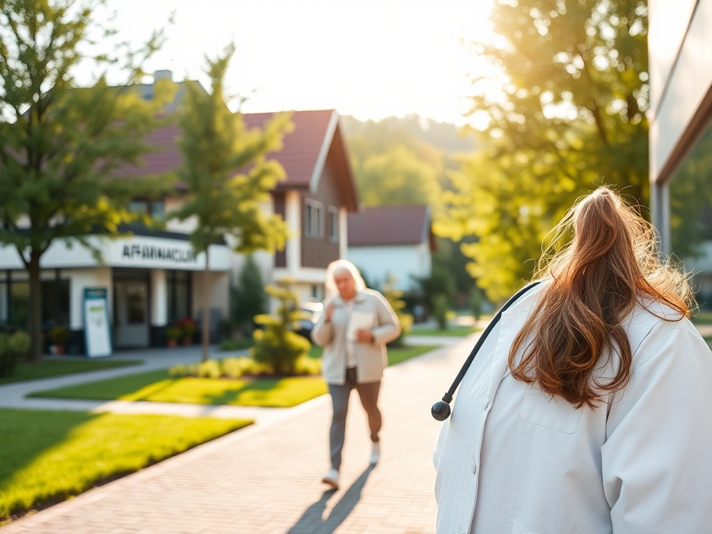 Ilustracja przedstawiająca symbol zegara i dokumentów, symbolizująca kolejki do specjalistów w Raciborzu